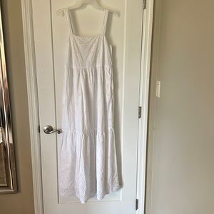 Loft eyelet Maxi dress